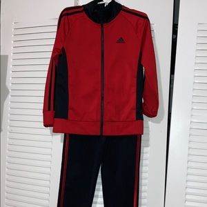 Boys Adidas Track Suit 2pc